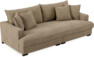 Rossi - 3-sits soffa, hel dyna - Beige