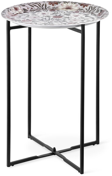 Ottilia/Tray - Brickbord, Ø 38, H 50 cm - Beige