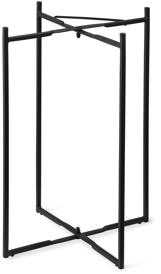 Tray - Underrede till brickbord, Ø38 H50 cm - Svart