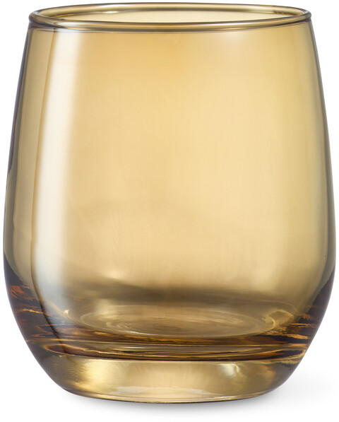 Evelyn - Glas, H 9,5 Ø 8,4 cm, 35 cl - Brun