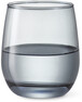 Evelyn - Glas, H 9,5 Ø 8,4 cm, 35 cl - Svart