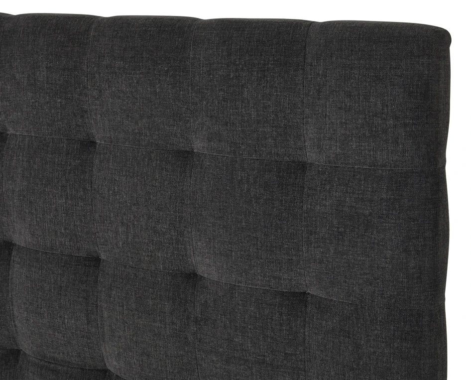 Fjord Wave - Sänggavel, B 160-180 cm - Svart