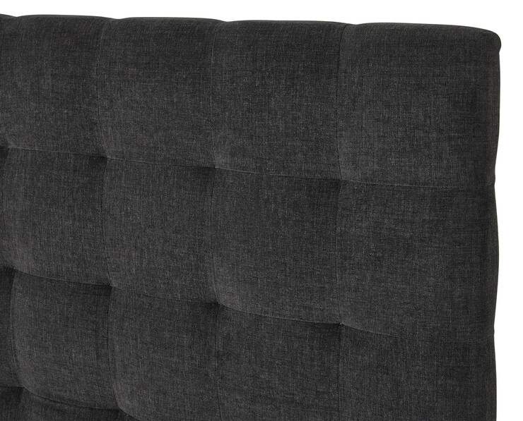 Fjord Wave - Sänggavel, B 160-180 cm - Svart