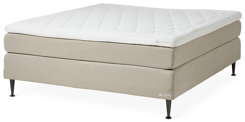 Fjord Comfort - Kontinentalsäng, dubbelsäng med bäddmadrass Comfort - Beige