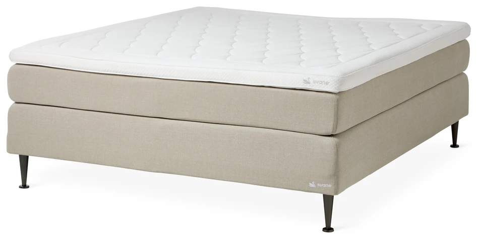 Fjord Comfort - Kontinentalsäng, dubbelsäng med bäddmadrass Comfort - Beige