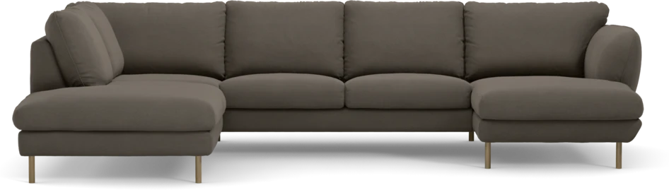 Madison - 2-sits soffa med divan vänster och schäslong höger - Beige