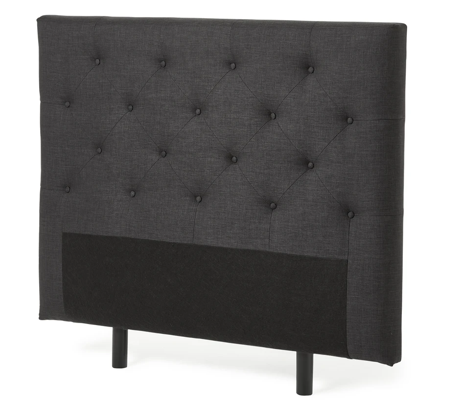 Feel - Sänggavel, B 90-140 cm - Grå