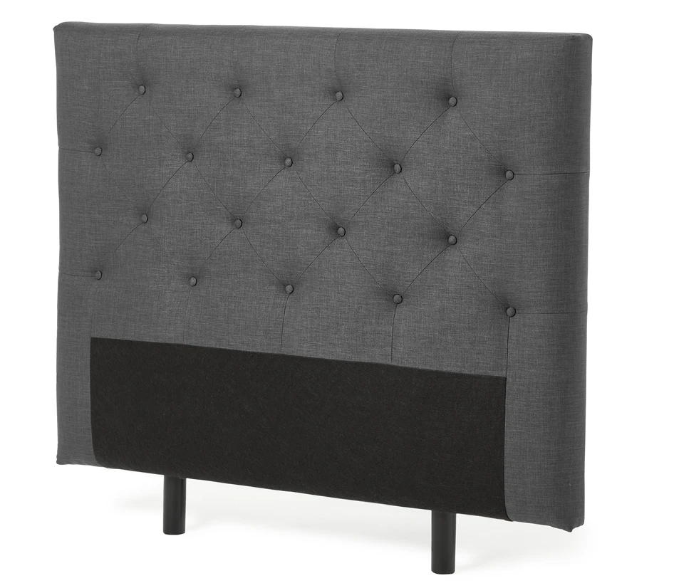 Feel - Sänggavel, B 90-140 cm - Grå