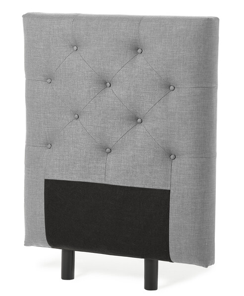 Feel - Sänggavel, B 90-140 cm - Grå