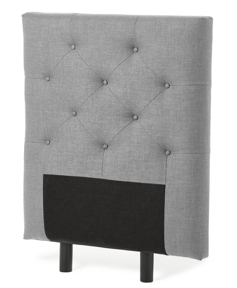 Feel - Sänggavel, B 90-140 cm - Grå