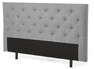 Feel - Sänggavel, B 160-210 cm - Grå