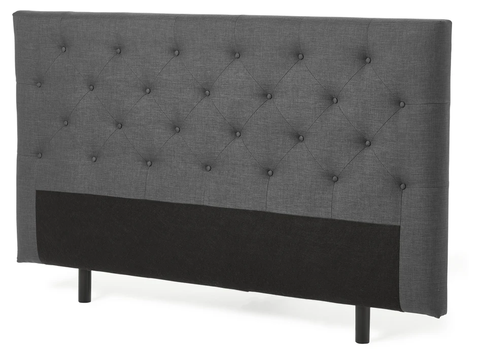 Feel - Sänggavel, B 160-210 cm - Grå