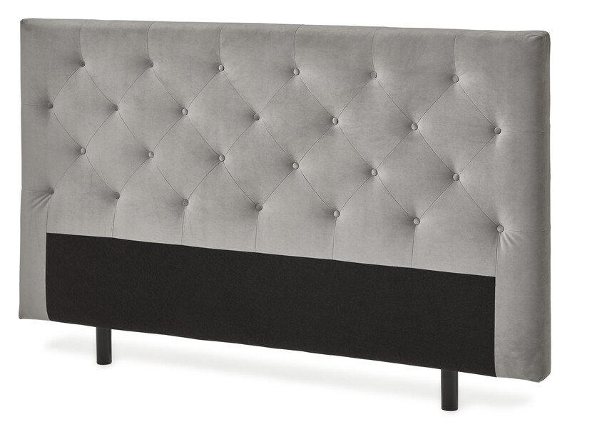 Feel - Sänggavel, B 160-210 cm - Grå