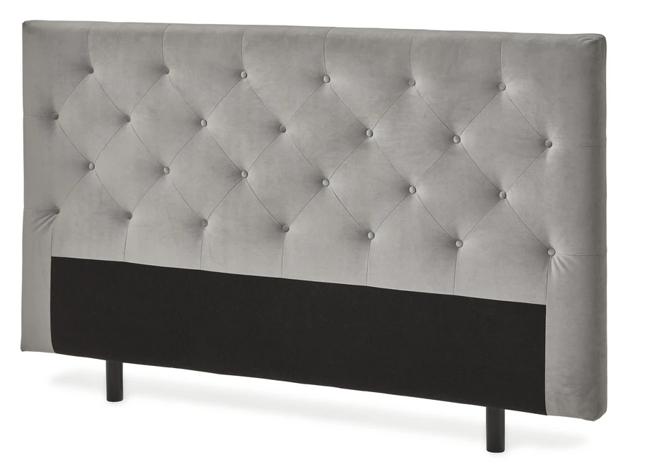 Feel - Sänggavel, B 160-210 cm - Grå