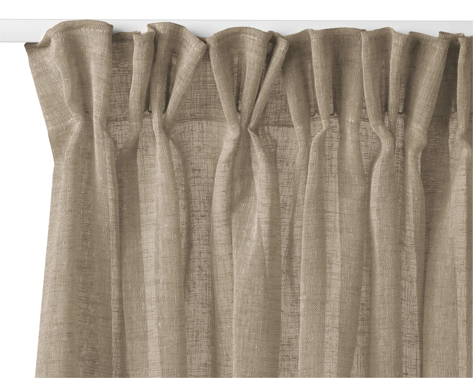 Sunnan - Gardinkappa, 250x50 cm - Beige