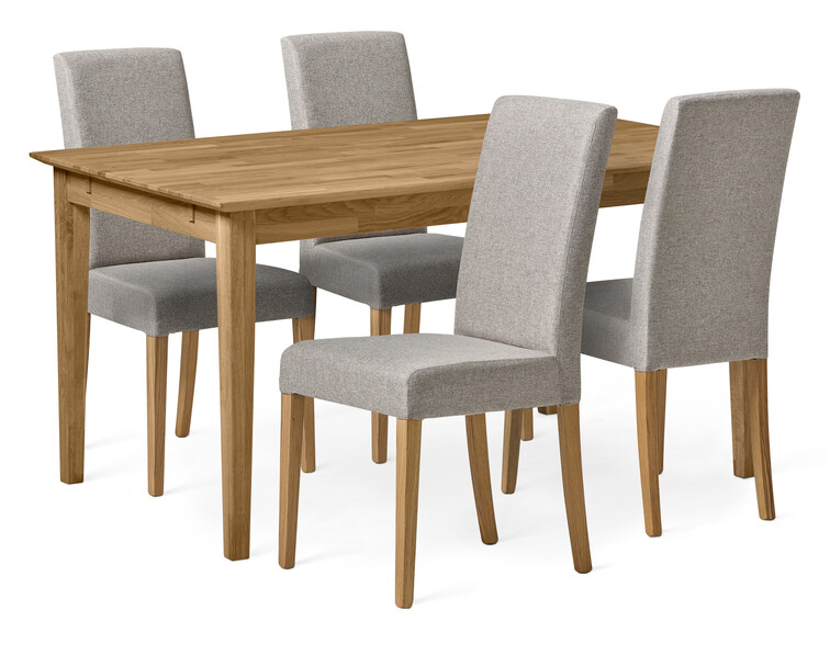Ekerö - Matgrupp med 4 stolar Ekenäs - Beige
