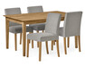 Ekerö - Matgrupp med 4 stolar Ekenäs - Beige