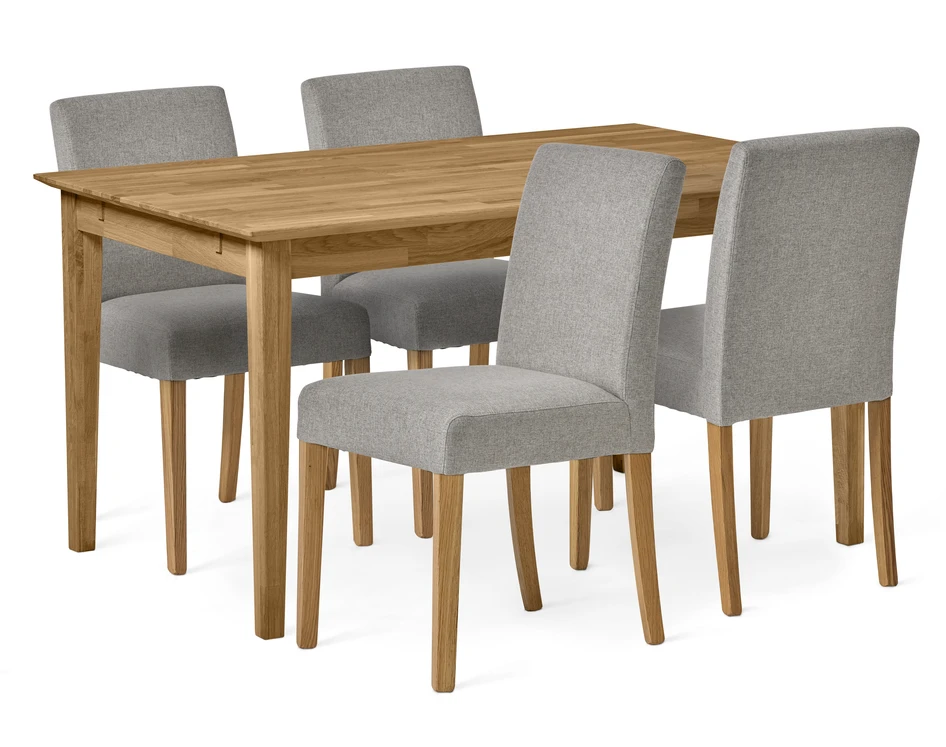 Ekerö - Matgrupp med 4 stolar Ekenäs - Beige