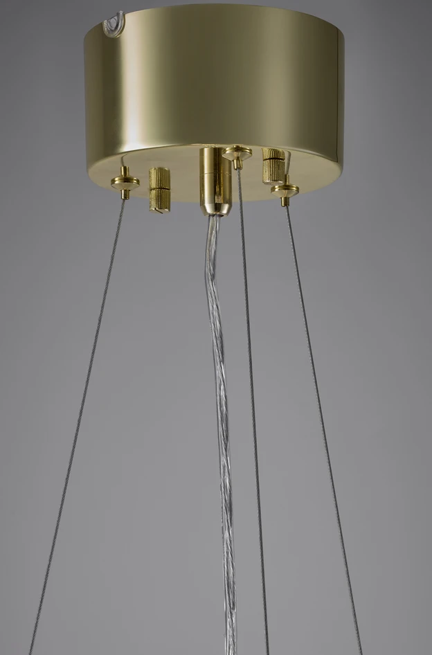 Garbo - Taklampa, H15 Ø53 cm - Gul