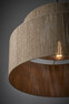 Tross - Taklampa, H38 Ø60 cm - Beige