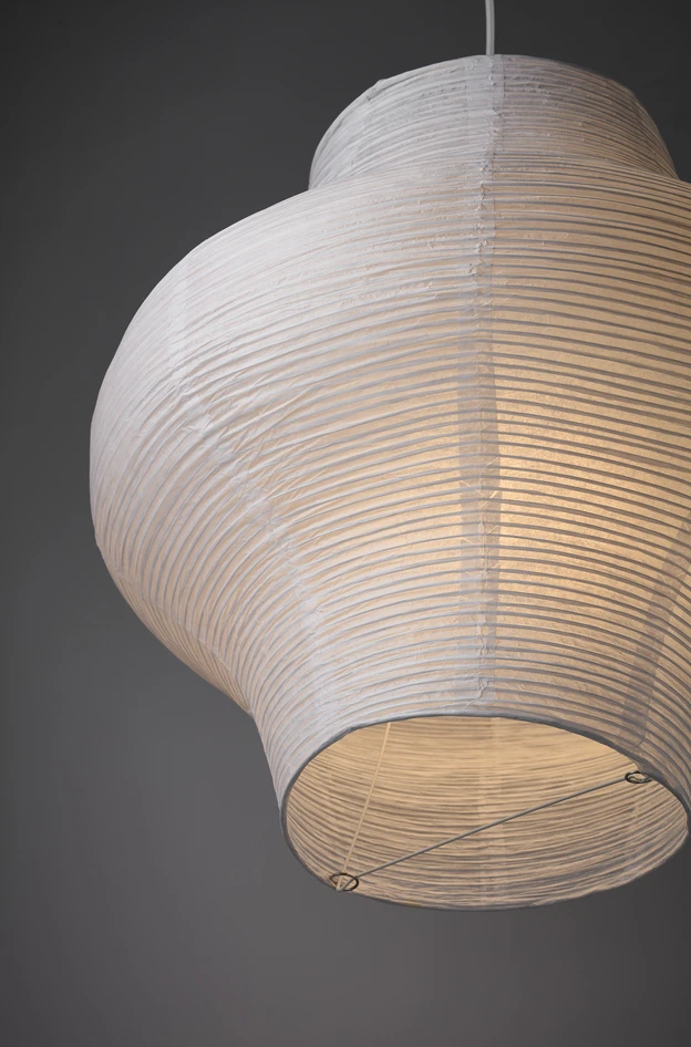 Sani - Lampskärm, Ø44,5 H42,5 cm - Vit