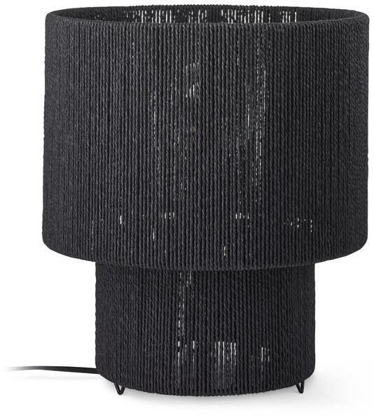 Tross - Bordslampa, H34,5 Ø30 cm - Svart