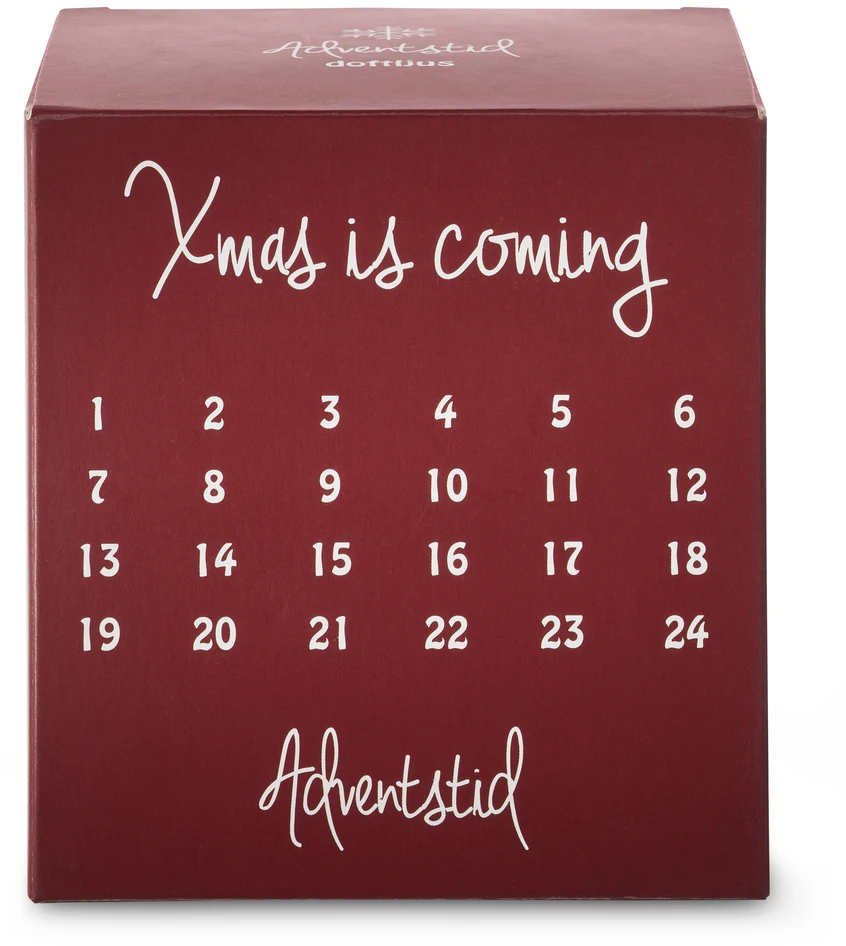 Adventstid - Doftljus, Gingerbread, brinntid 40 h - Vit