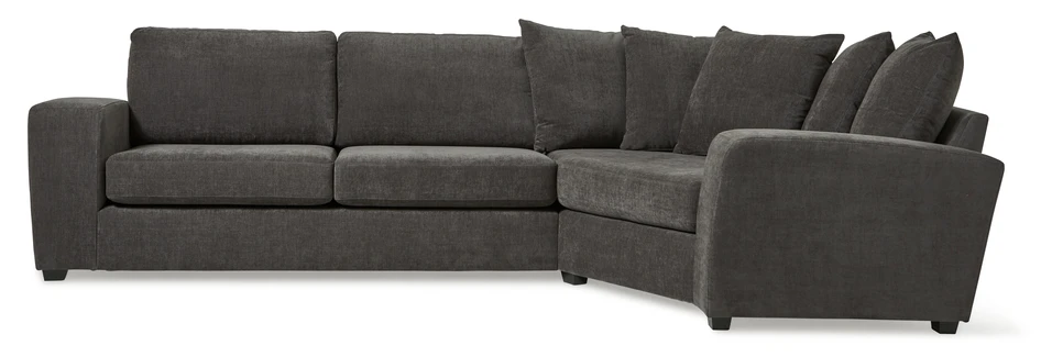 Friday - 2,5-sits soffa med cosy hörn höger - Grå