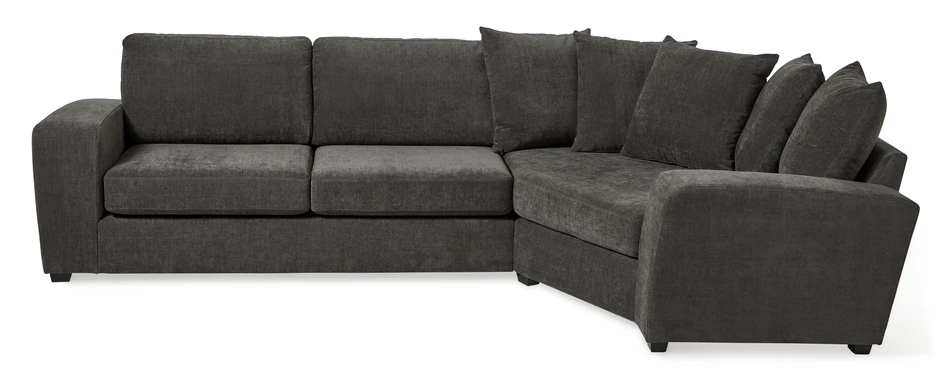 Friday - 2,5-sits soffa med cosy hörn höger - Grå