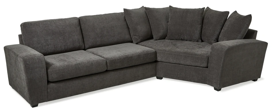 Friday - 2,5-sits soffa med cosy hörn höger - Grå