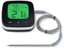 Dangrill - Termometer, LED-display - Grå