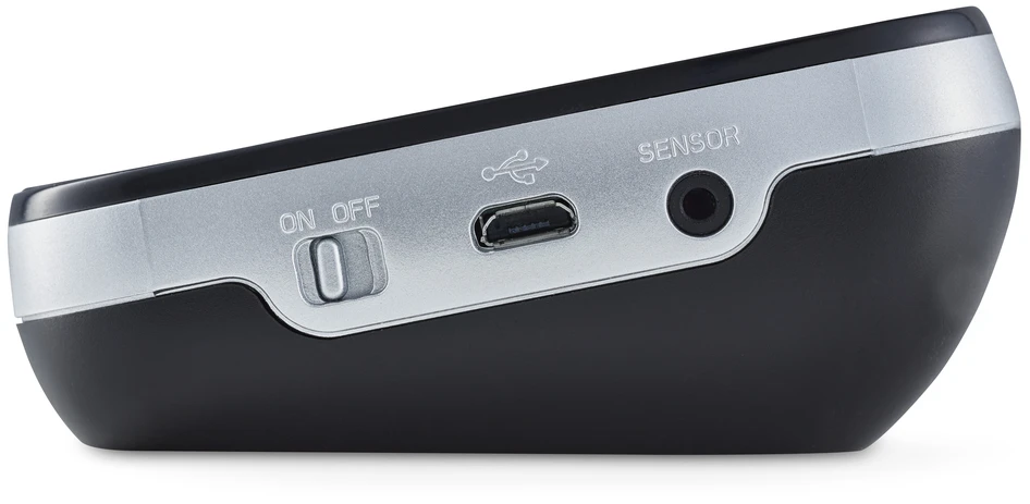 Dangrill - Termometer, LED-display - Grå