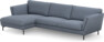 Madison Lux - 3-sits soffa med schäslong vänster - Blå