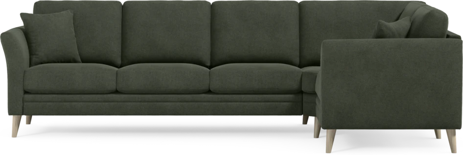 Eden - Hörnsoffa, 3+1-sits - Grön