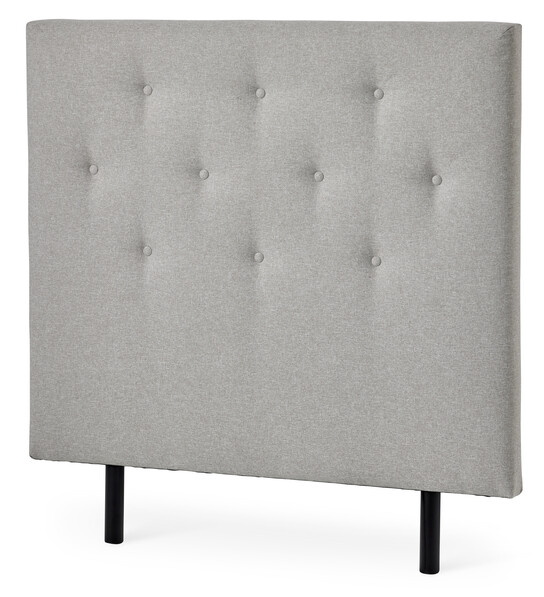 Moon - Sänggavel, 120-140 cm - Grå