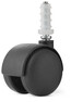 Julia - Hjul till soffbord, 4-pack - Svart