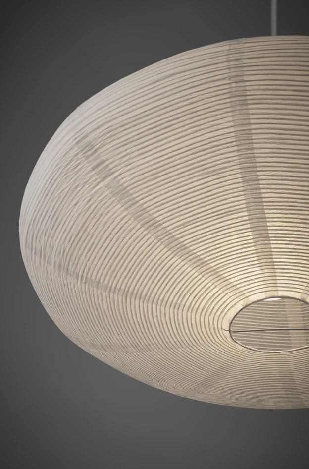 Yuni - Lampskärm, Ø60 H23 cm - Vit