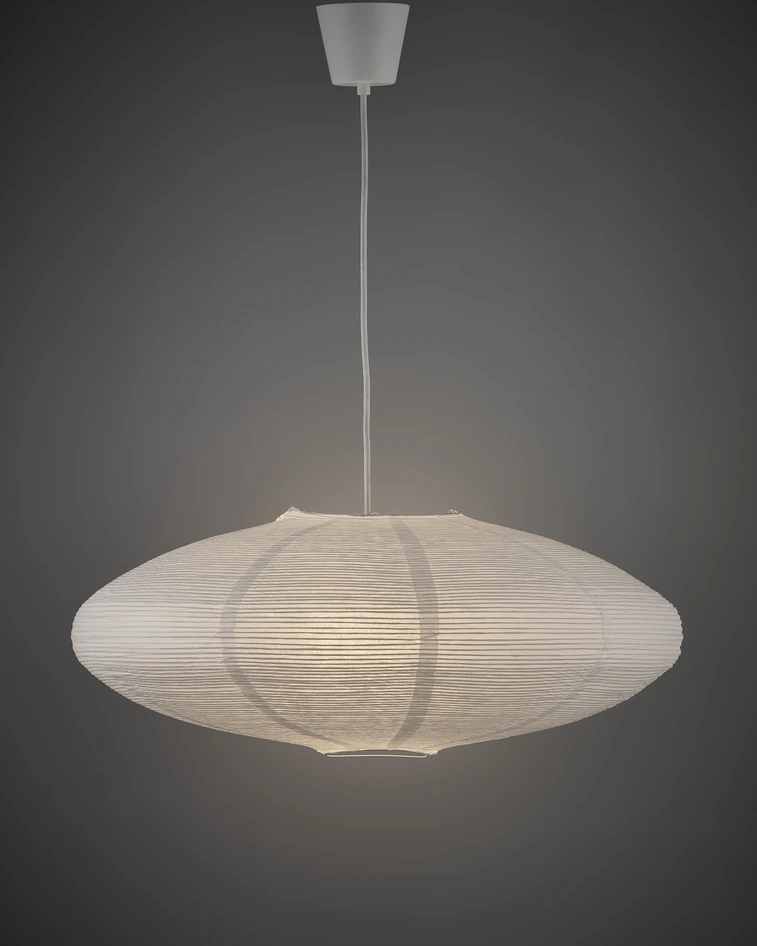 Yuni - Lampskärm, Ø60 H23 cm - Vit