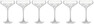 Chef & Sommelier - Champagneglas, 30 cl, 6-pack - Vit