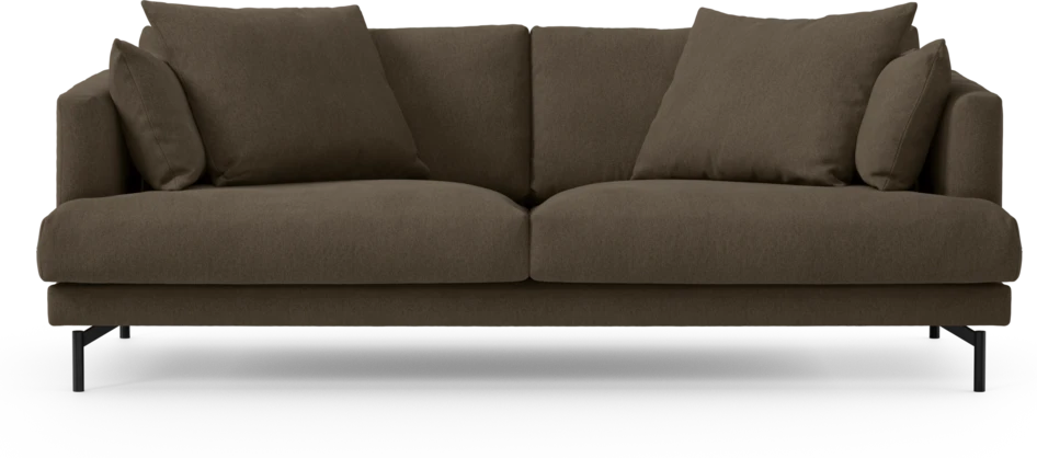 Harper - 3-sits soffa - Brun