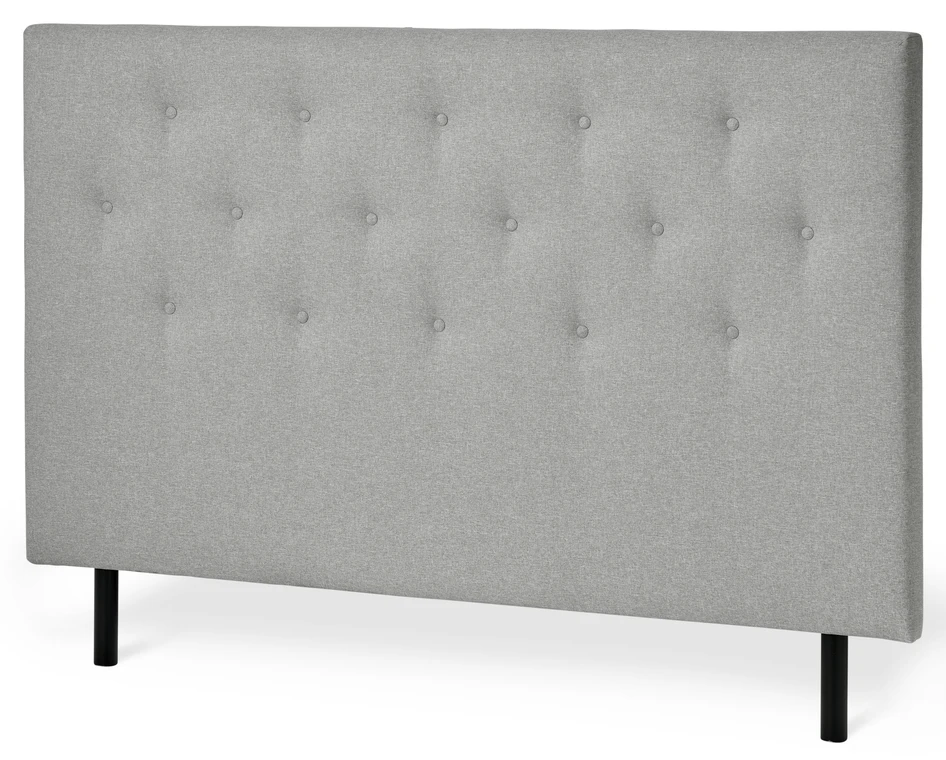 Moon - Sänggavel, B 160-180 cm - Grå