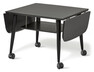 Louise - Soffbord, L 70-120 cm - Svart