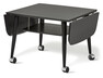 Louise - Soffbord, L 70-120 cm - Svart