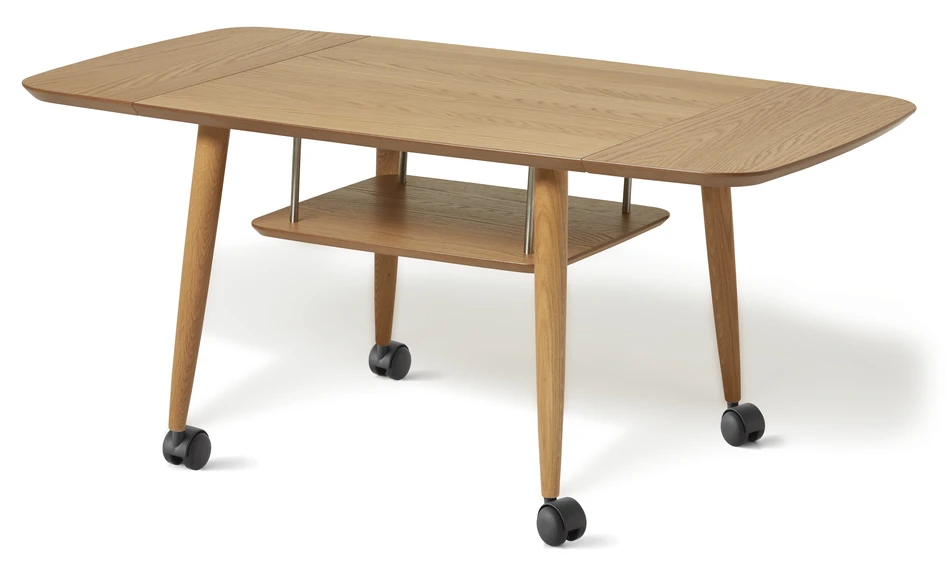 Louise - Soffbord, L 70-120 cm - Orange