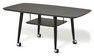 Louise - Soffbord, L 70-120 cm - Svart