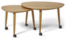 Anne - Satsbord, L 70/90 cm - Beige