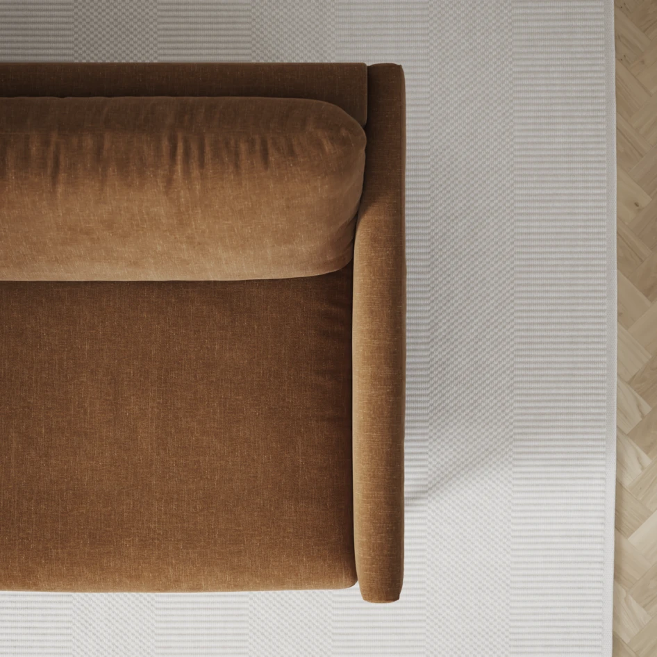 Madison Klädsel - Klädsel till 3-sits soffa - Brun