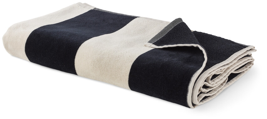 Stripe - Badlakan, 90x150 cm - Svart