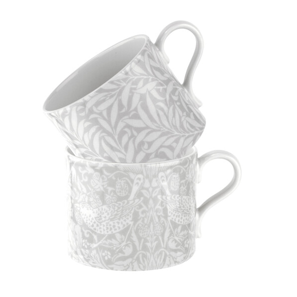 Morris & Co - Mugg, 34 cl, 2-pack - Grå