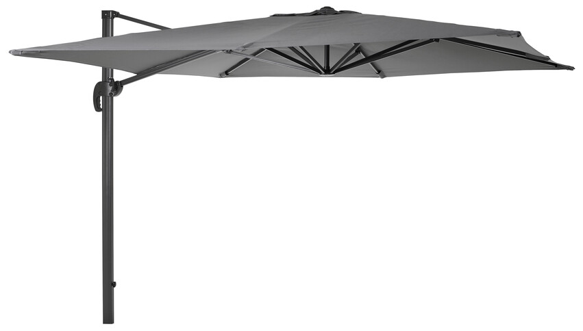 Arezzo - Parasoll, 300x300 cm - Grå